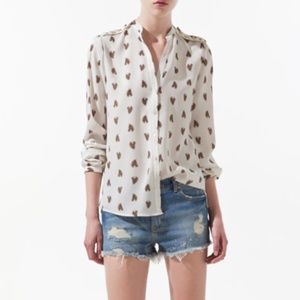 Zara Horse Blouse